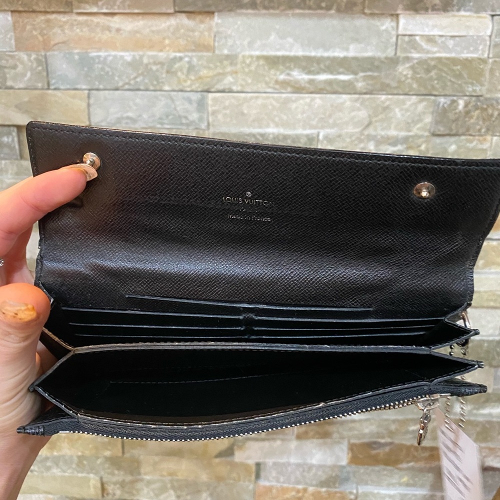 Louis Vuitton Graphite Accordion Wallet - Picture 6 of 12